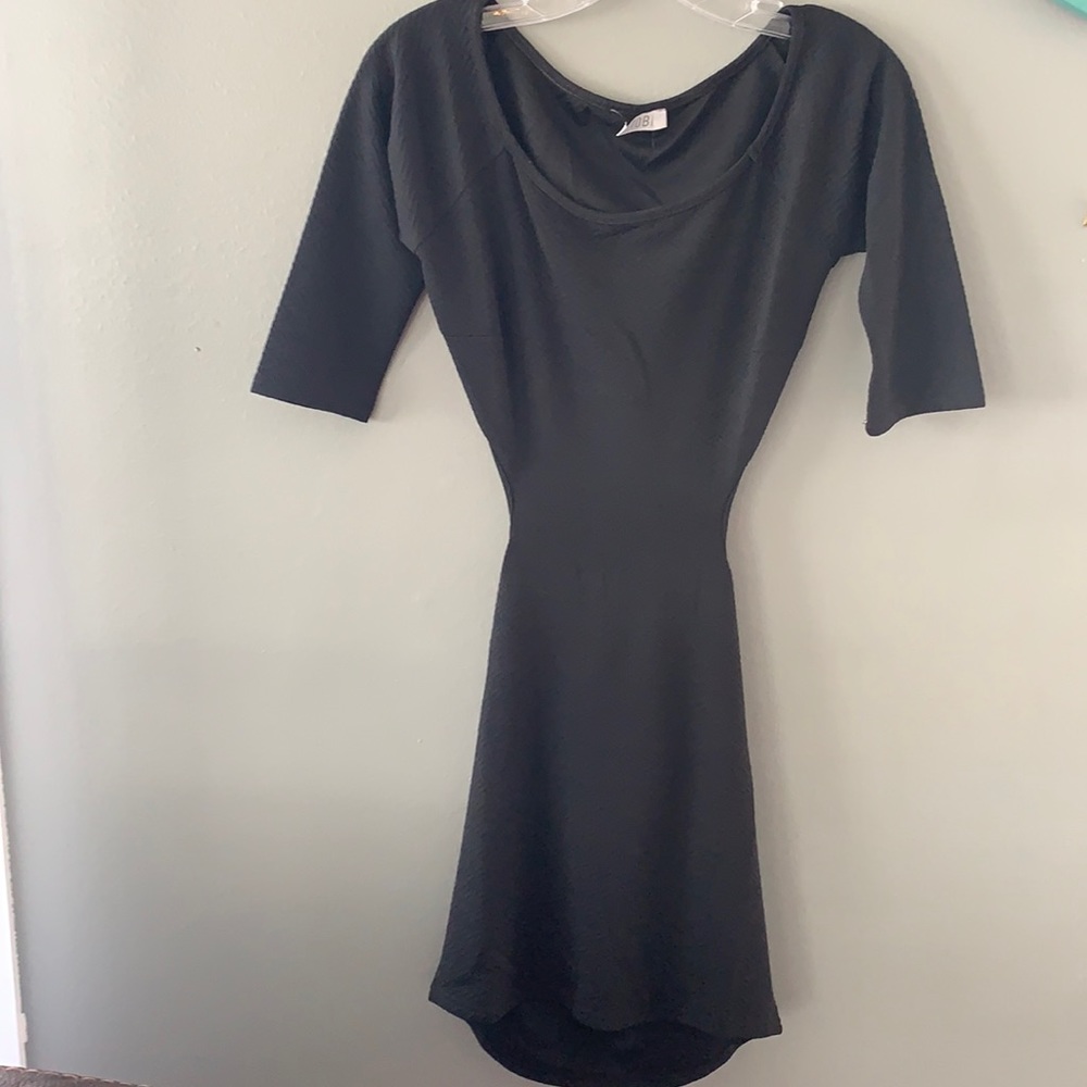 Open back bodycon dress